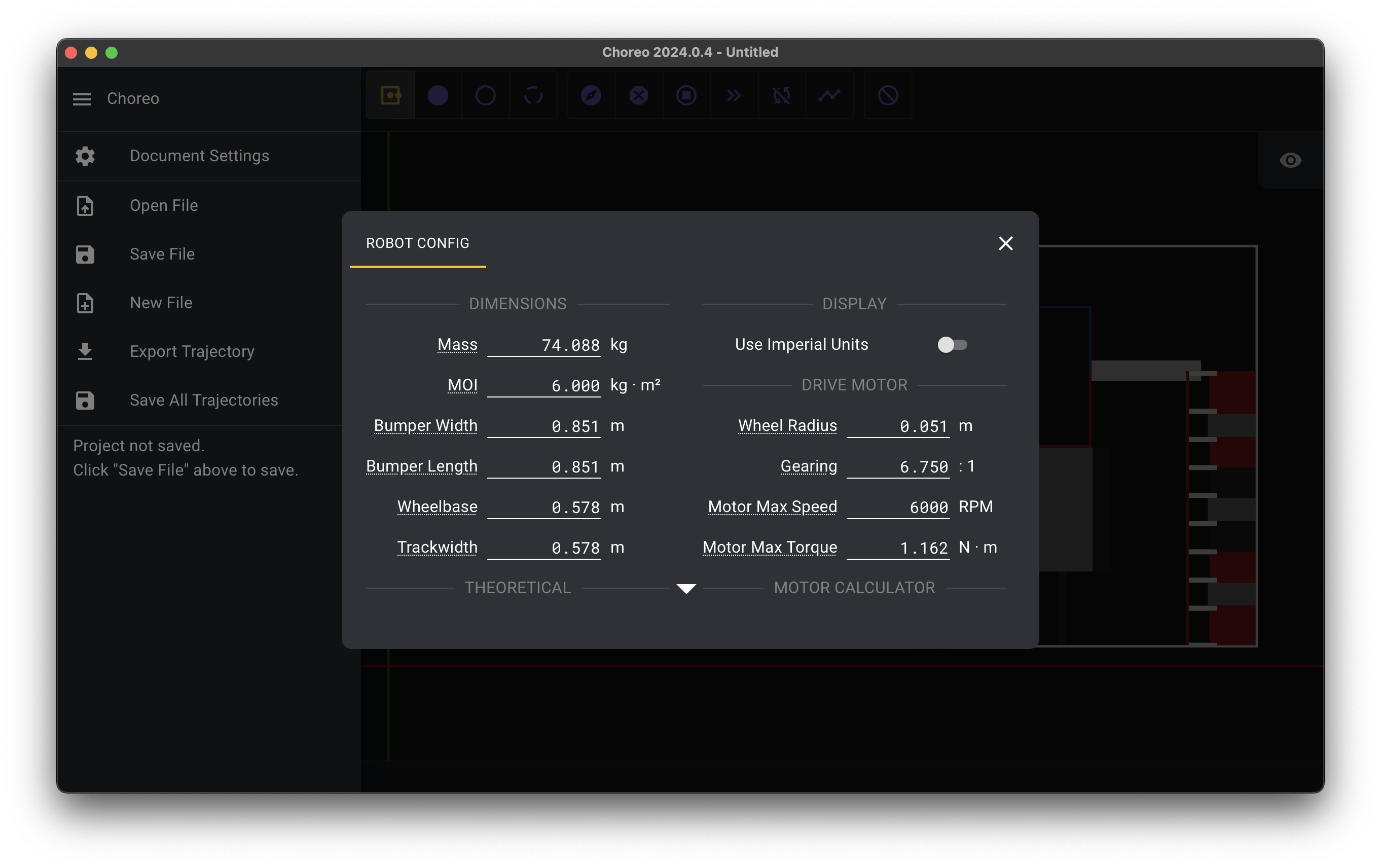 Document Settings